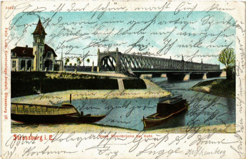 Carte postale ancienne Strassburg