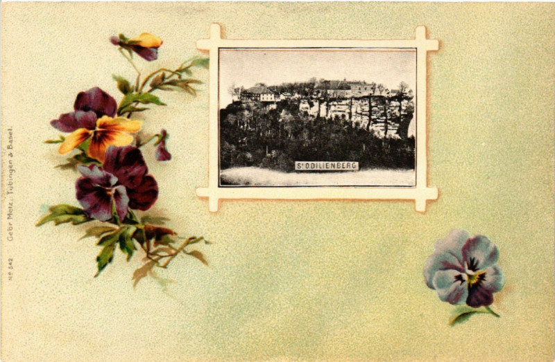 Carte postale ancienne Saint-Odilienberg à Berg