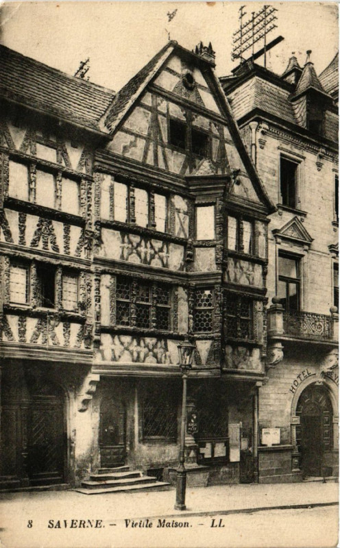 Carte postale ancienne Saverne - Vieille Maison à Saverne