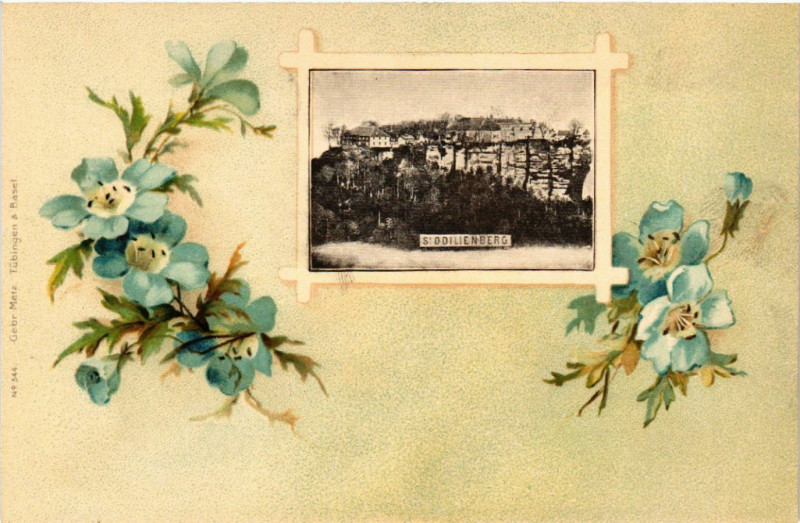 Carte postale ancienne Saint-Odilienberg à Berg