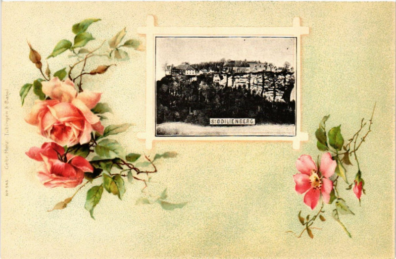 Carte postale ancienne Saint-Odilienberg à Berg