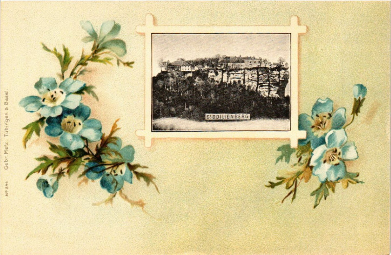 Carte postale ancienne Saint-Odilienberg à Berg