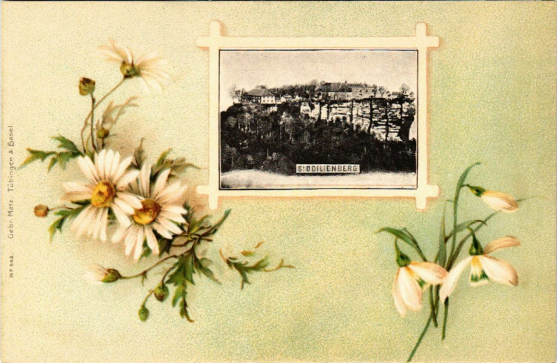 Carte postale ancienne Saint-Odilienberg à Berg