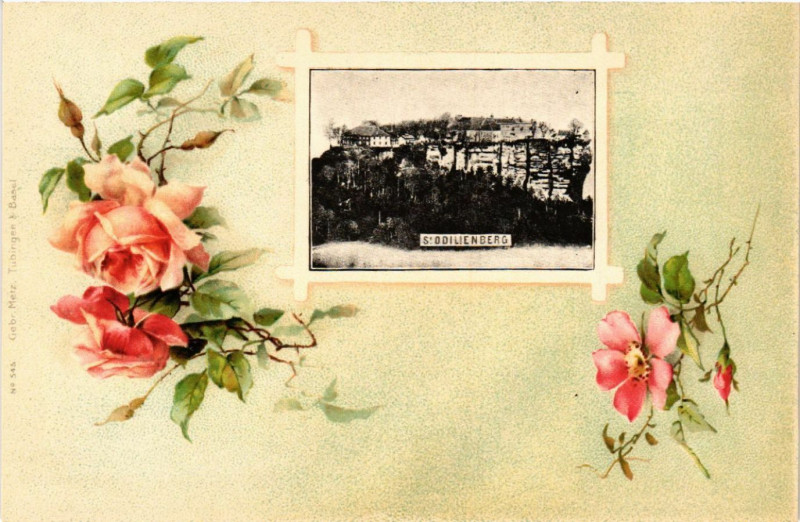 Carte postale ancienne Saint-Odilienberg à Berg