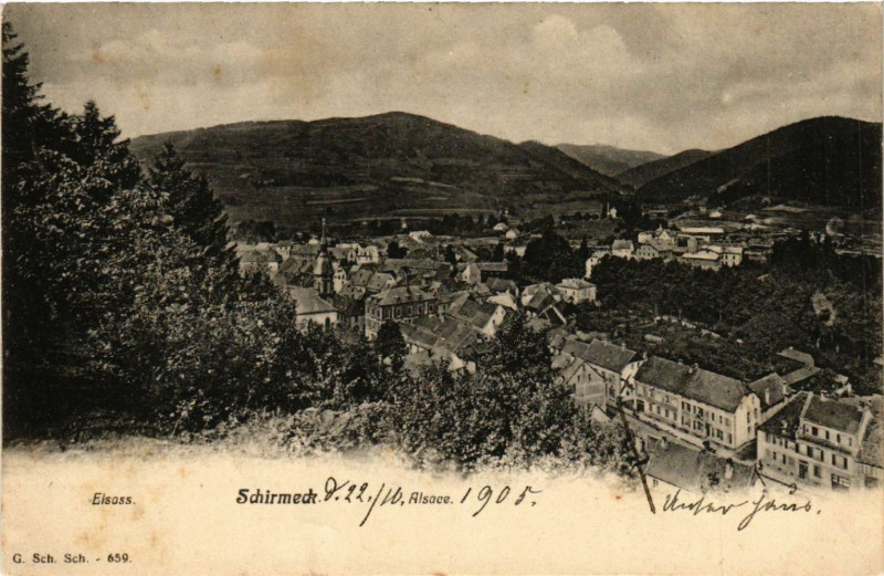 Carte postale ancienne Schirmeck à Schirmeck