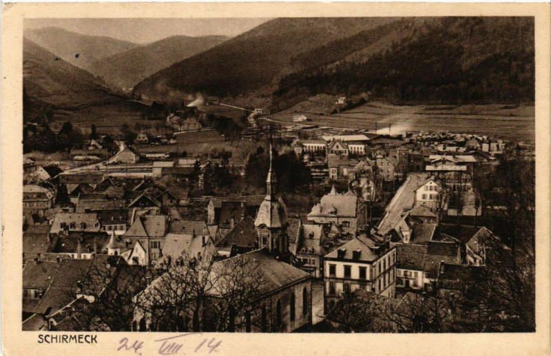 Carte postale ancienne Schirmeck à Schirmeck