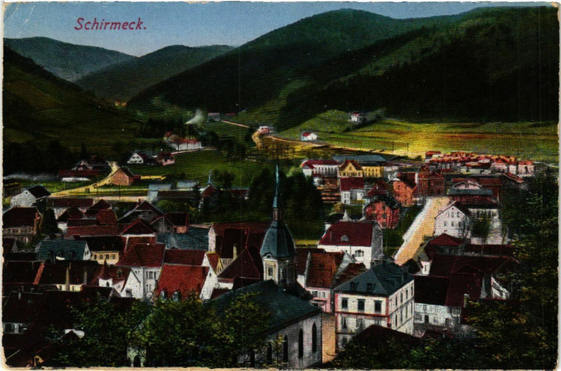 Carte postale ancienne Schirmeck à Schirmeck