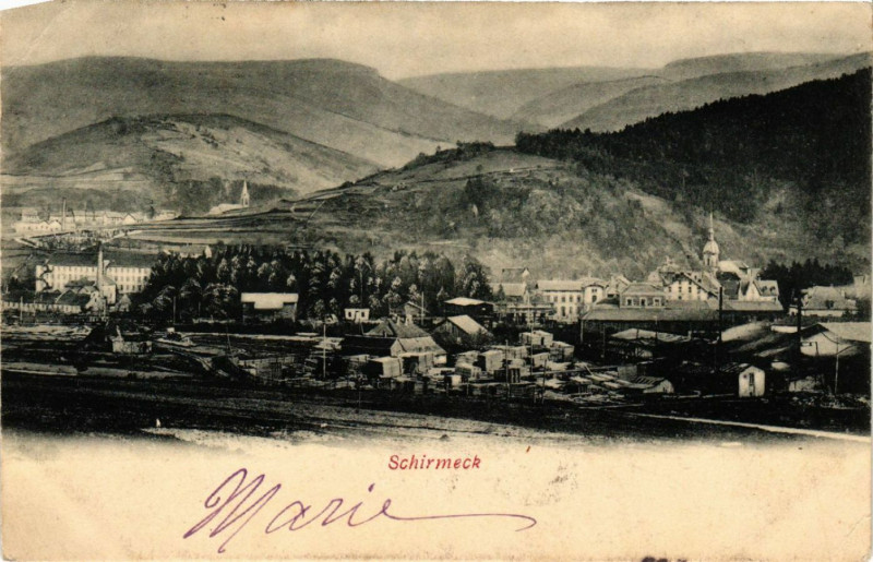 Carte postale ancienne Schirmeck à Schirmeck