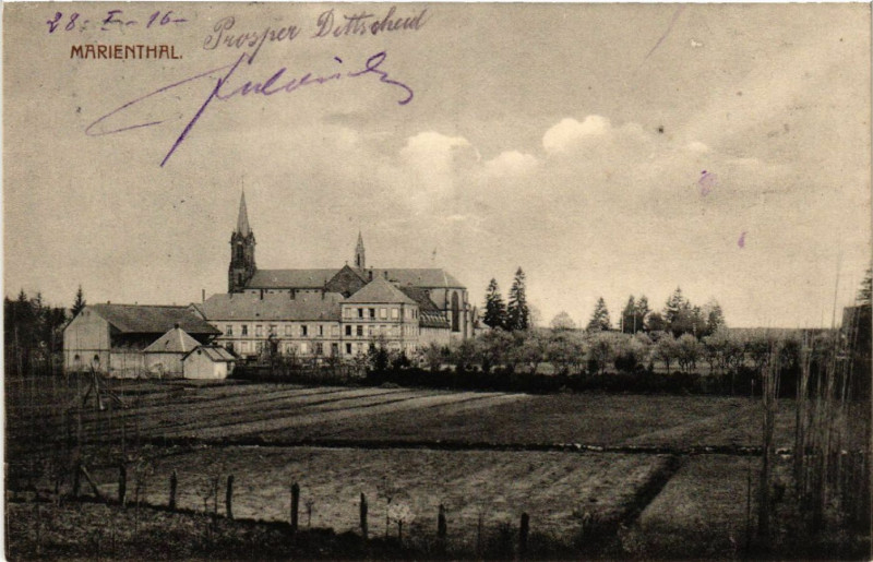 Carte postale ancienne Marienthal