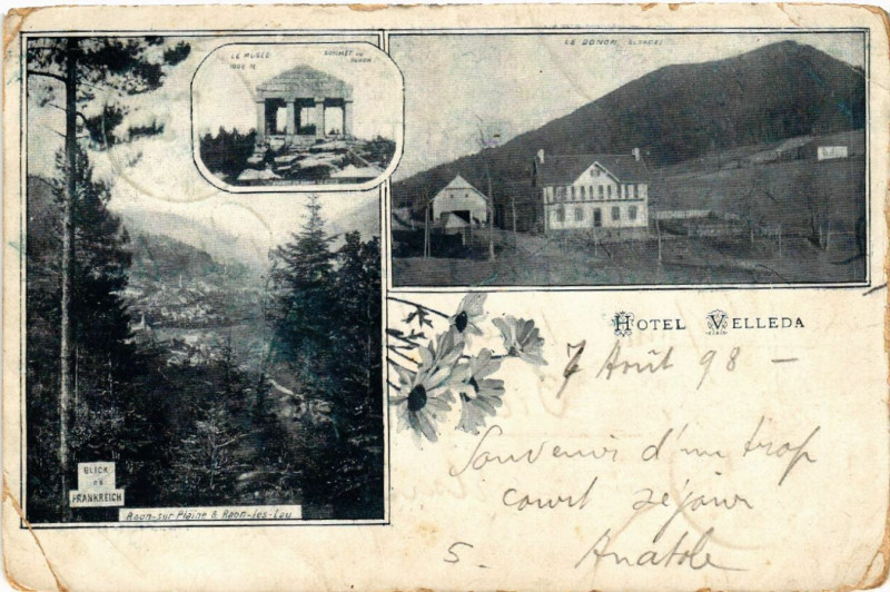 Carte postale ancienne Hotel Velleda