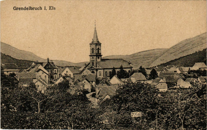 Carte postale ancienne Grendelbruch à Grendelbruch