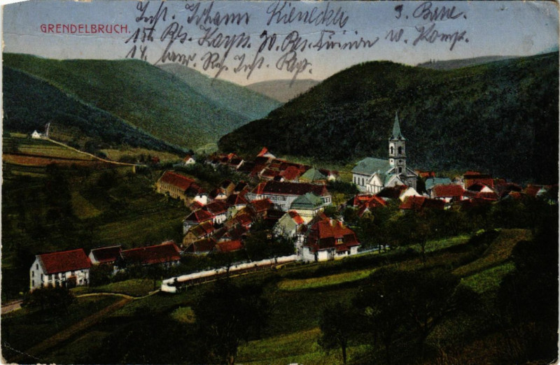 Carte postale ancienne Grendelbruch à Grendelbruch