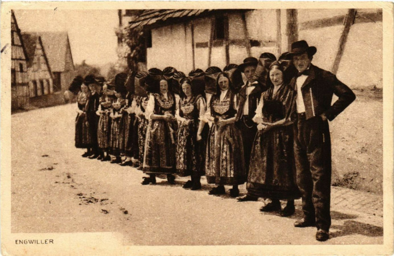 Carte postale ancienne Engwiller à Engwiller