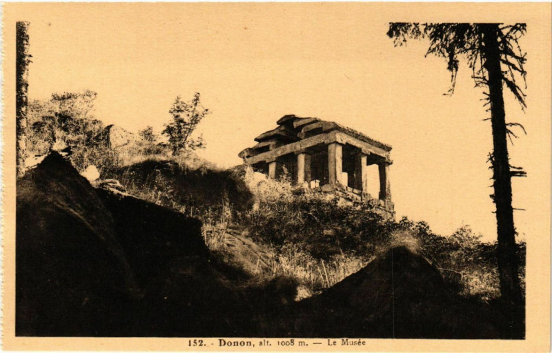 Carte postale ancienne Donon-Le Musée