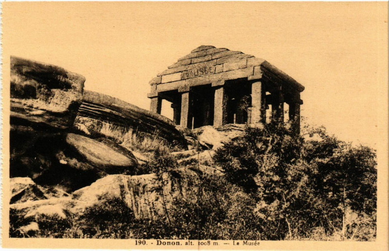 Carte postale ancienne Donon-Le Musée
