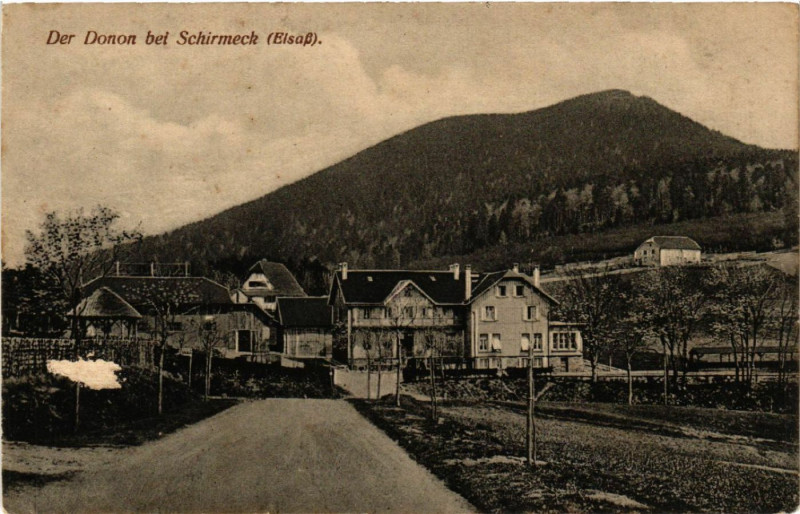 Carte postale ancienne Der Donon b. Schirmeck à Schirmeck