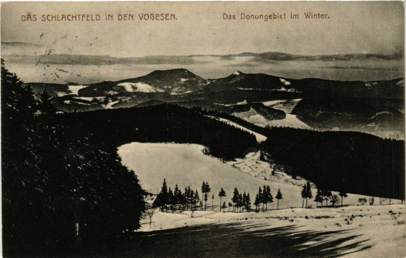 Carte postale ancienne Das DONONgebiet im Winter