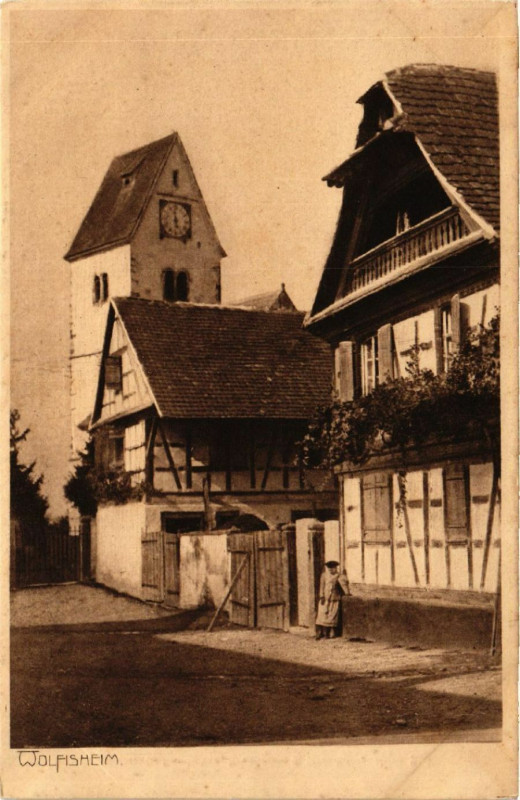 Carte postale ancienne Wolfischeim