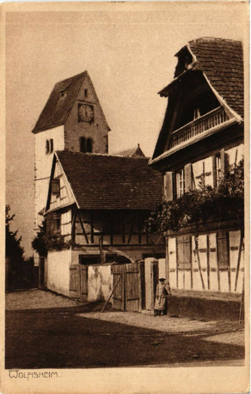 Carte postale ancienne Wolfischeim