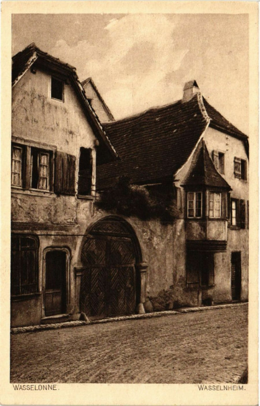 Carte postale ancienne Wasselonne - Wasselheim à Wasselonne