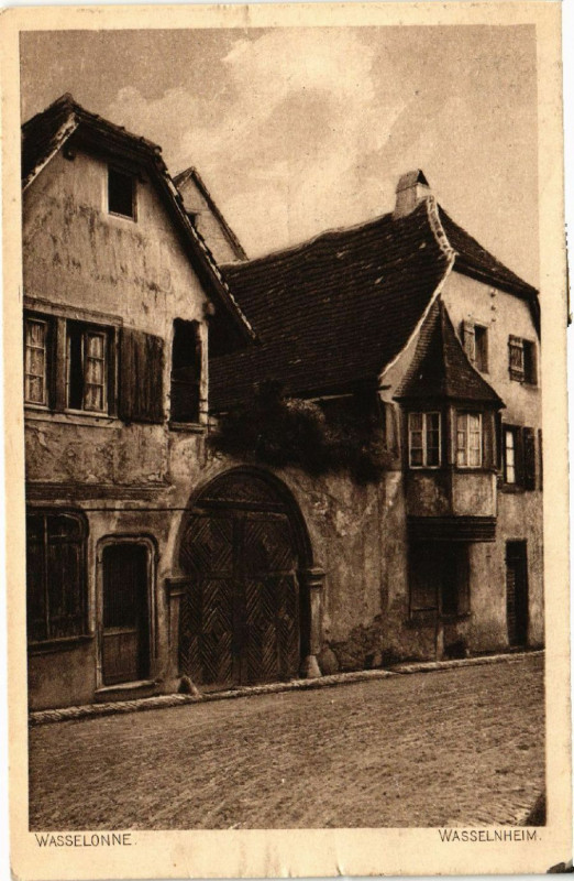 Carte postale ancienne Wasselonne - Wasselheim à Wasselonne