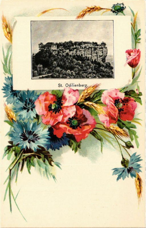 Carte postale ancienne Saint-Odilienberg à Berg