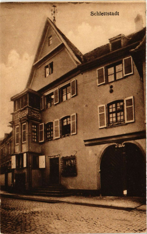 Carte postale ancienne Schlettstadt