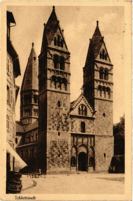 Carte postale ancienne Schlettstadt