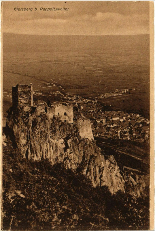 Carte postale ancienne Gleisberg b. Rapportsweiler à Berg