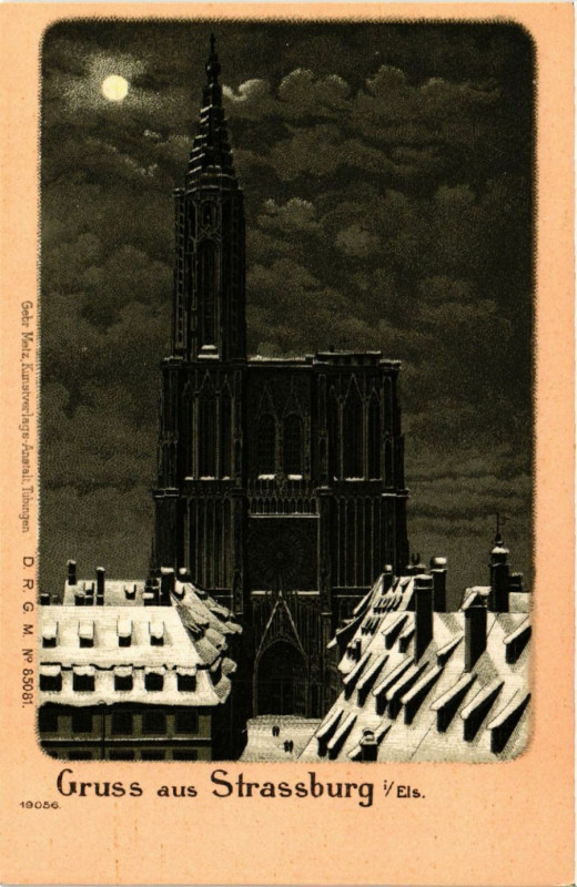 Carte postale ancienne Strasbourg - Strassburg - Cathedrale - Munster à Strasbourg