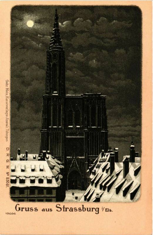 Carte postale ancienne Strasbourg - Strassburg - Cathedrale - Munster à Strasbourg