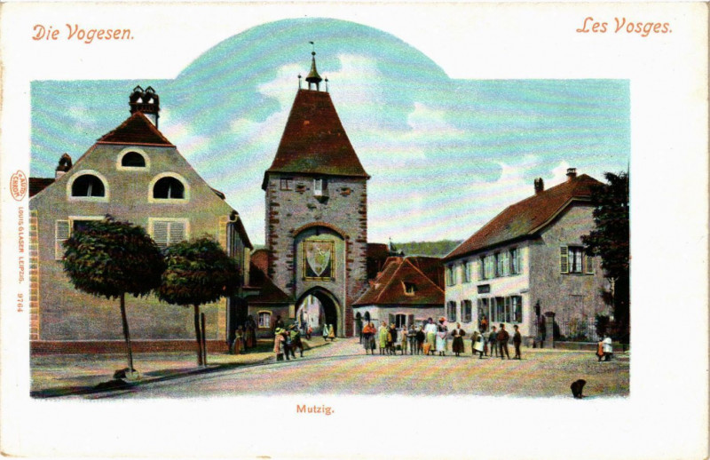 Carte postale ancienne Les Vosges - Mutzig à Mutzig