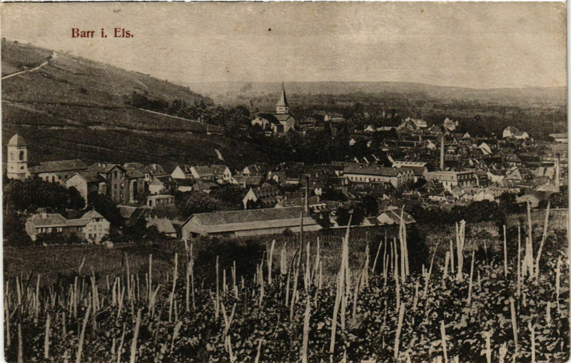Carte postale ancienne Barr i. Els à Barr