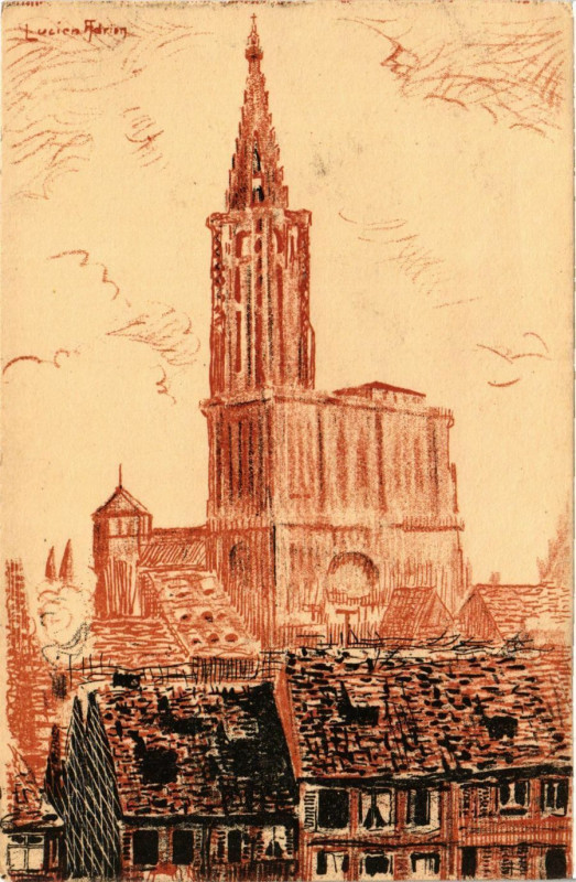 Carte postale ancienne Strassbourg