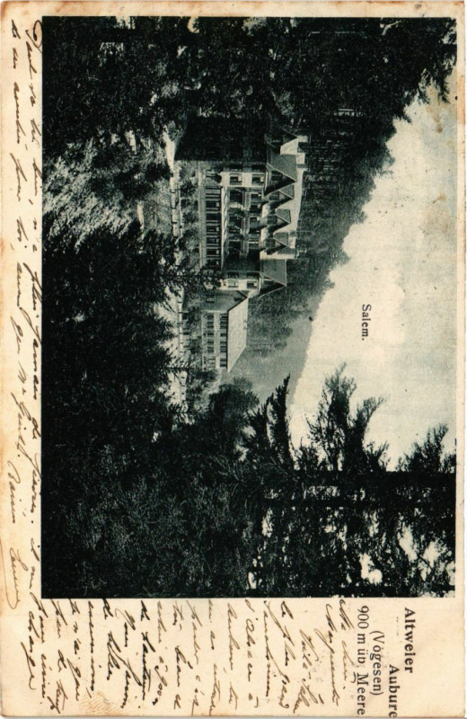 Carte postale ancienne Altweier Aubure
