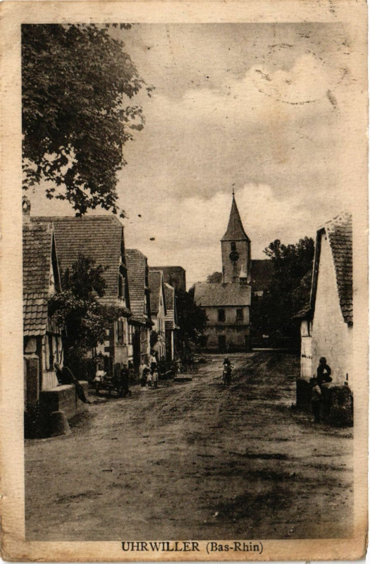 Carte postale ancienne Uhrwiller à Uhrwiller