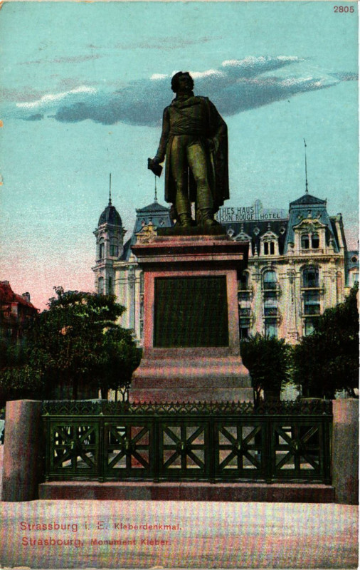 Carte postale ancienne Strassbourg - Kleberdenkmal