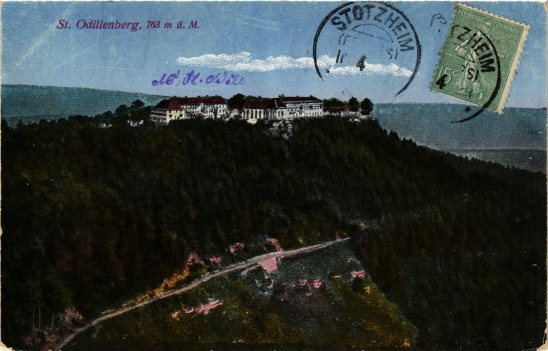 Carte postale ancienne Saint-Odilienberg à Berg