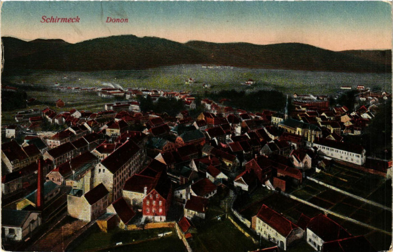 Carte postale ancienne Schirmek - Donon