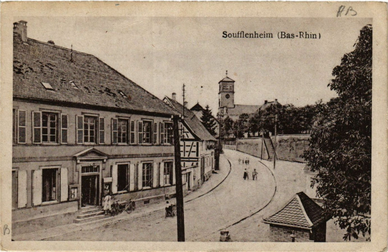 Carte postale ancienne Soufflenheim à Soufflenheim