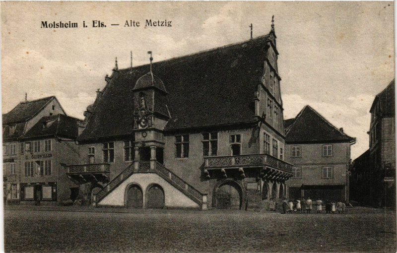 Carte postale ancienne Molsheim - Alte METZig à Molsheim