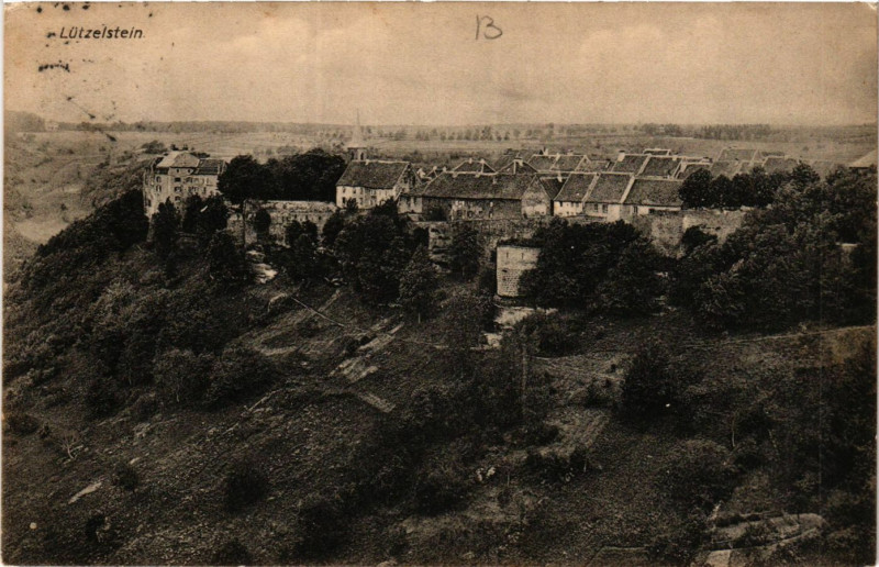 Carte postale ancienne Lutzelstein