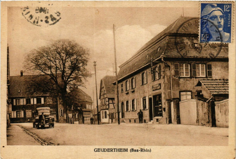 Carte postale ancienne Geudertheim à Geudertheim