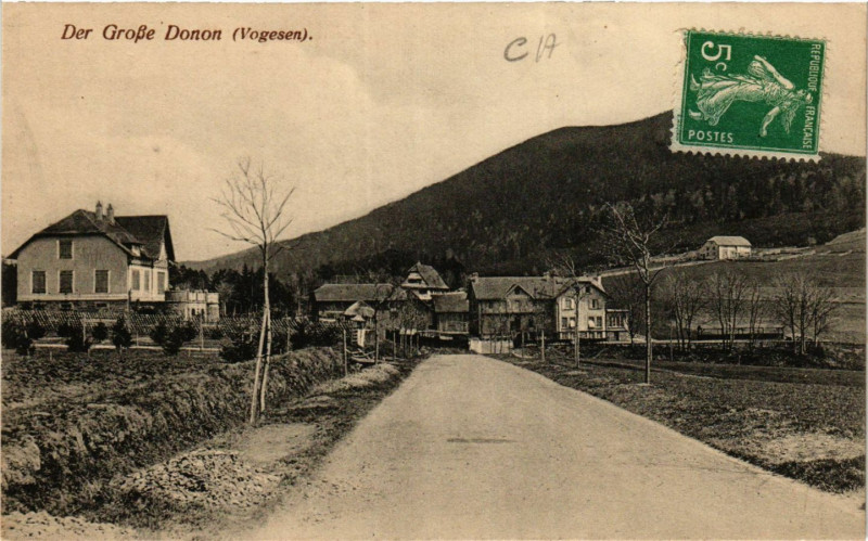Carte postale ancienne Der Grosse Donon