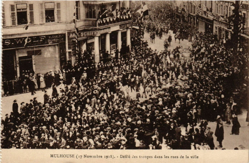 Carte postale ancienne Mulhouse