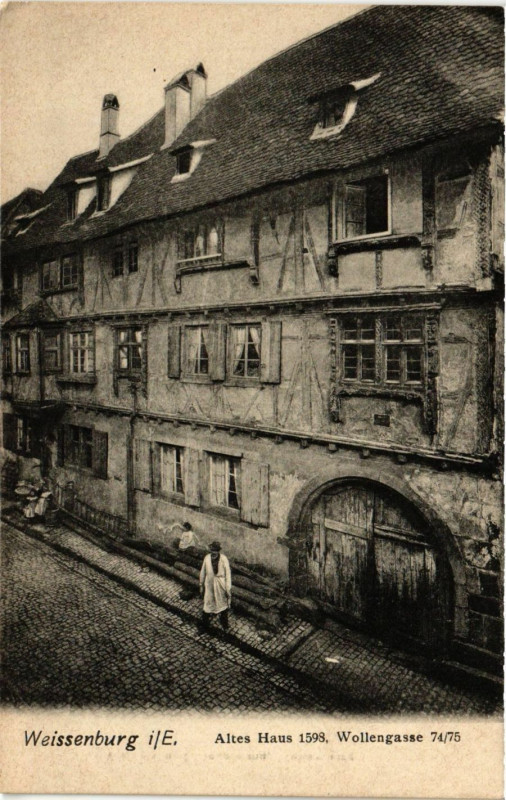 Carte postale ancienne Weissenburg