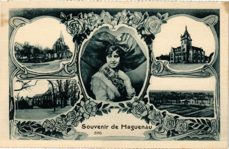 Carte postale ancienne Souvenir de Hageau