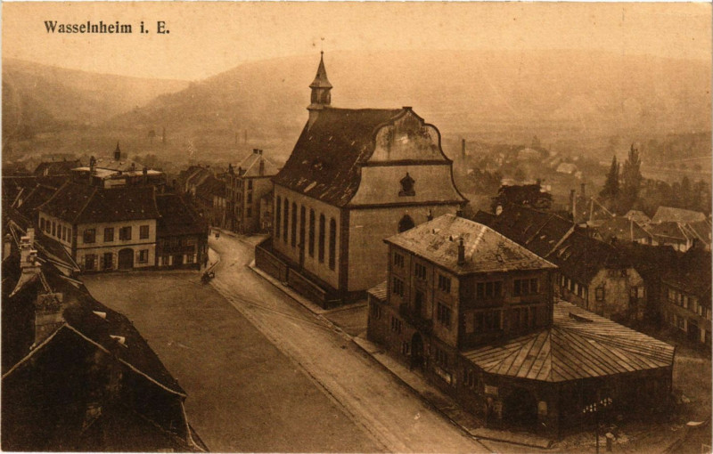 Carte postale ancienne Wasselnheim