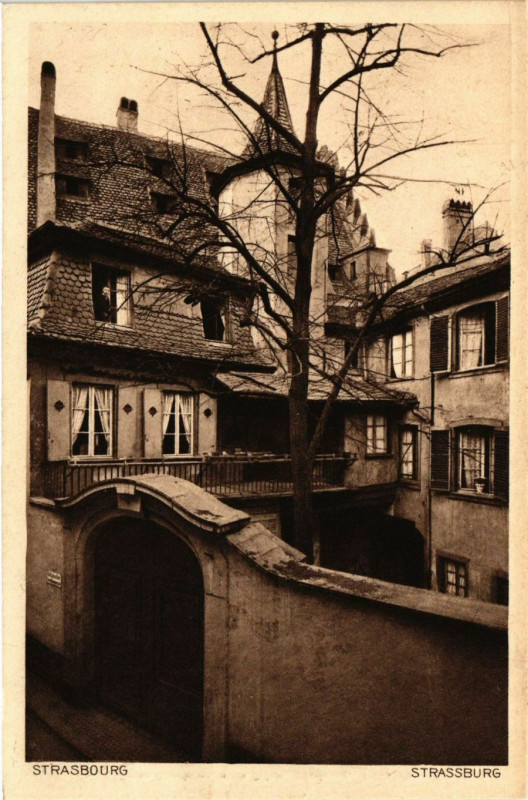 Carte postale ancienne Strasbourg à Strasbourg