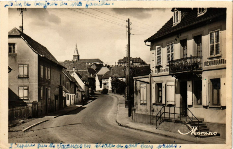Carte postale ancienne Hochfelden à Hochfelden
